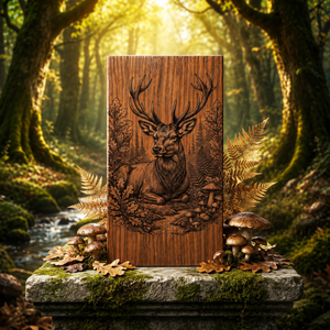 Handmade Wooden Cremation Urn Engraved <b>Memorial</b> Keepsake <b>Box</b> Rustic Natural Wood Personalized Adult Baby - Product Image 2