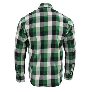 YASH SPORTS Custom Men's Stand Collar Button Flannel <b>Shirt</b> Manufacturer / Cotton <b>Plaid</b> Flannel <b>Shirts</b> Bulk OEM Supplier - Product Image 6