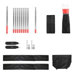 Asta Raccoglifrutta Rinforzata da 4,10 m con Sacco di Raccolta, Cesto e Imbuto per la Raccolta di Frutta ad Alta Portata - Product Image 2