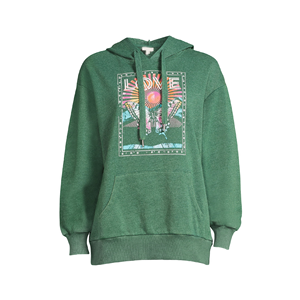 Sudaderas con capucha para mujer, estampadas digitalmente, diseño personalizado, a la moda, informales, para la temporada de invierno, de BD. - Product Image 1