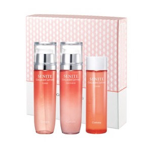 Set de Cuidado de la Piel Coreano K-Beauty de 2 Piezas para Senite, Tónico y Emulsión Antienvejecimiento con Ingredientes de Colágeno Reafirmantes - Product Image 1