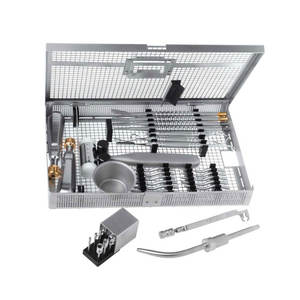 Kit Quirúrgico Completo para Aumento Dental, Instrumentos de Acero para Injerto Óseo e Implantes Dentales, Uso Profesional - Product Image 1