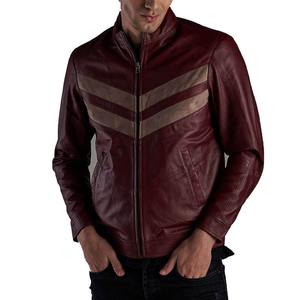 Chaquetas de Cuero Personalizadas para Hombre, Chaquetas de Motociclista de Cuero a la Moda, Chaqueta de Cuero PU de Alta Calidad, Ropa Urbana - Product Image 2