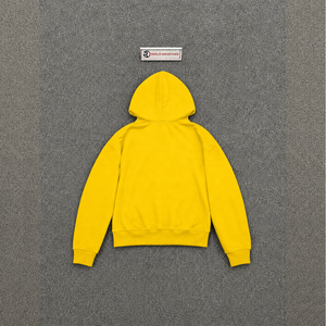Sudadera con Capucha para Hombre, Diseño Gráfico Dorado con Arte Abstracto de Monstruos, Estilo Casual, Tela Francesa de Algodón, Logotipo Frontal, Prenda Otoñal, Estampado Moderno - Product Image 6
