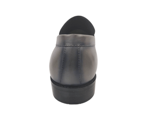 Mocasines de Cuero Negro para Hombre, Punta Cerrada, Sin Cordones, Antideslizantes, Transpirables, con Amortiguación de Aire, Zapatos de Oficina y Carrera, Suela de Goma - Product Image 4