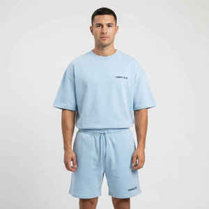 Ensembles de chemises décontractées amples en coton et polyester pour hommes – Pulls de haute qualité - Product Image 1