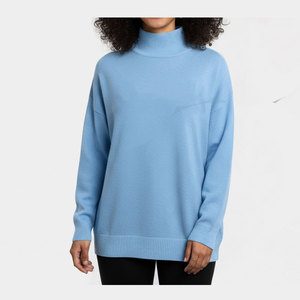 Sweat-shirt oversize à col montant, pull d'hiver tendance, style streetwear décontracté - Product Image 2