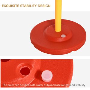 Set Portatile Premium per Addestramento Agility Cani a 4 Pezzi: Ostacoli Gialli per Salto in Altezza, Tunnel, Pali e Anelli - Product Image 6