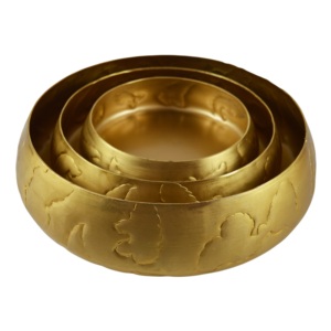 Bol Urli traditionnel et magnifique, couleur dorée, arrivée festive, articles décoratifs pour Diwali, cadeaux créatifs faits à la main au prix le plus bas - Product Image 3