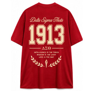 เสื้อเดลต้า ซิกมา ทีต้า เลกาซี แอนด์ ซิสเตอร์ฮู้ด บลีสเซด แอนด์ โปรด เดลต้า ซิกมา ทีต้า ซอร์โรริตี้ ที - Product Image 6