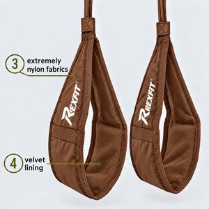 Correas de Neopreno RexFit para Levantamiento de Pesas, Resistentes al Desgaste, para Ejercicios de Barra, Proveedor Mayorista de Artículos de Fitness - Product Image 5