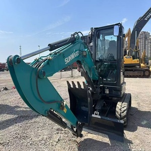 Mini-excavatrice Sunward pour le creusement de fondations, l'entretien routier, l'aménagement paysager, les travaux utilitaires et la préparation quotidienne des chantiers - Product Image 4