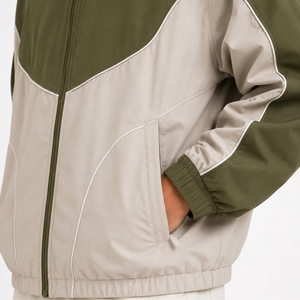 Custom Oversized Sport Jacket Color Blocked Zipper <b>Wind</b> <b>Breaker</b> Men's Thick 100% Nylon Winter Waterproof Eco-Friendly Quick Dry - Product Image 6
