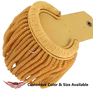 Hilo de Mylar Trenzado y Bordado Personalizado KEW, Color Amarillo Claro, Estilo Vintage, Ecológico, Accesorio para Prendas de Vestir - Product Image 2