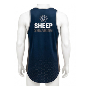 Premium Sherpa <b>Shearing</b> Tank <b>Top</b> Custom Logo Oem Odm Lightweight Cotton Factory Wholesale - Product Image 6