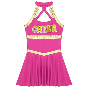 Uniforme de porristas de alta calidad, de secado rápido, ligero, de color sólido, hecho en Pakistán, en venta. - Product Image 1