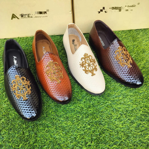 Nouvelles Chaussures Habillées Brodéées pour Hommes, Respirantes, Décontractées et Formelles, Idéales pour Mariages – Meilleures Ventes - Product Image 6