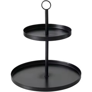 Durable Metal <b>3</b> <b>Tier</b> <b>Cake</b> <b>Stand</b> Dessert Display Plate Cupcake Tray Table Decor Wedding - Product Image 1