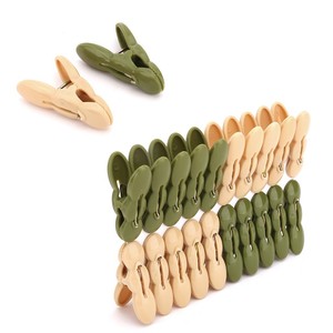 HALO Plastic Clothespins Cute Bear Ear Shape Clothes Pegs <b>Spring</b> <b>Clips</b> Multipurpose Hanging <b>Clips</b> for Laundry Home Kitchen - Product Image 2