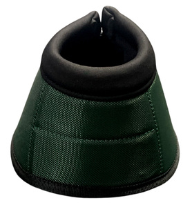 Protège-ventres équestres de qualité supérieure en nylon 1680 Denier, confortables, avec double protection antichoc en néoprène et double fermeture Velcro pour un enfilage/défilage rapide - Product Image 2