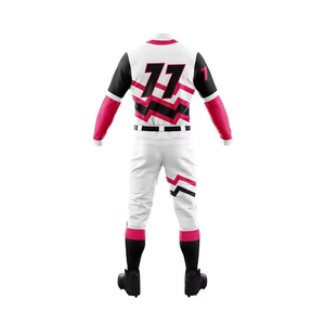 Adults Team Wear Breathable <b>Baseball</b> Uniform <b>Sets</b> Short Printed Plus Size Customizable OEM Service Best Selling 100% Polyester - Product Image 2