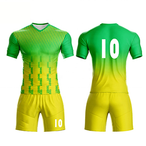 Custom Design Best Polyester Sublimation Soccer Uniform Sets OEM Wholesale High Quality Short Sleeve Breathable Quick Dry Unisex - Product Image 2