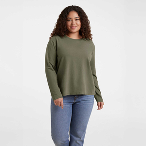 T-shirts à manches longues pour femmes, style décontracté, qualité supérieure, coupe ajustée, dernier design, respirants, t-shirts pour femmes, qualité supérieure - Product Image 1