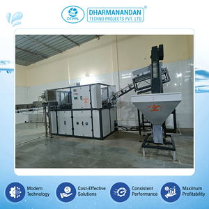 Machine de soufflage entièrement automatique DTPPL DTPPL-90BPM, commande PLC, capacité de production de 90 BPM, haute efficacité, garantie 1 an - Product Image 2