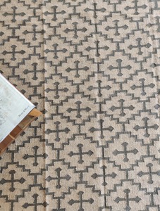 Handmade Wool Kilim <b>Rug</b> Gray Geometric Flat Weave Tribal <b>Boho</b> Style Custom Size HARI ENTERPRISES HE412 Living Room & Bedroom <b>Rug</b> - Product Image 2