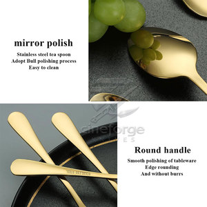 Cucharas de Acero Inoxidable Reutilizables de Material Duradero y Bajo MOQ, las Más Vendidas - Product Image 5