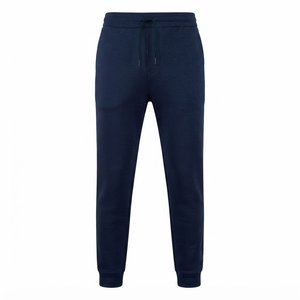 High Selling Custom <b>Men's</b> <b>Navy</b> Blue Hooded Tracksuit Set Full Sleeve Solid Color Casual <b>Joggers</b> With Side Pockets Autumn Wear - Product Image 6