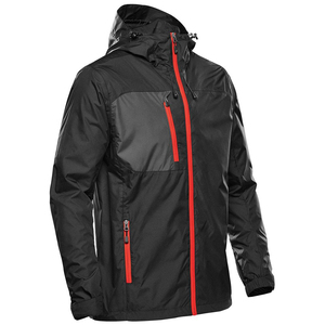 Veste de pluie personnalisée imperméable, coupe-vent et écologique avec capuche, logo personnalisé de haute qualité sur le devant, vêtements d'extérieur pour hommes - Product Image 6
