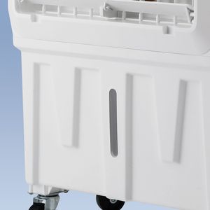 เครื่องทำความเย็นแบบระเหยพกพา 2100 CFM พร้อมระบบส่ายปรับได้ 135 องศา ตั้งเวลาได้ 12 ชั่วโมง และปรับความเร็วได้ 3 ระดับ ความจุน้ำ 7 แกลลอน - Product Image 2