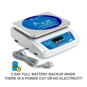 เครื่องชั่งน้ำหนักแบบดิจิตอลตั้งโต๊ะ ACE Customization Possible รุ่น SPR 240x300 รับน้ำหนักได้ 30 กก. ผลิตจากเหล็กกล้าอ่อน รับประกัน 1 ปี - Product Image 6