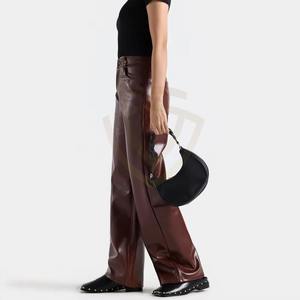 Pantalones de Cuero para Mujer, Diseño de Última Moda, Hechos a Mano, Personalizados, de Alta Calidad a Bajo Precio - Product Image 2