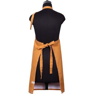 ผ้ากันเปื้อนเชฟผ้าลินินอย่างดี ซักได้ ใช้ซ้ำได้ พิมพ์โลโก้ตามสั่ง ผ้ากันเปื้อนผ้าแคนวาสสำหรับเด็กและผู้ใหญ่ - Product Image 5