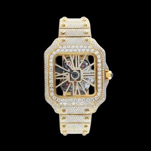 Best Quality Luxury Moissanite Diamond <b>Watch</b> <b>for</b> Men Iced Out Style Waterproof Stainless Steel Wristwatch Available <b>For</b> Sale - Product Image 6