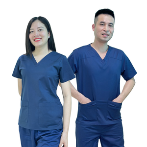 ชุดยูนิฟอร์มผ้าเรยอนสำหรับผู้หญิงชุดยูนิฟอร์มผ้าซับเหงื่อสำหรับผู้หญิงชุดทางการแพทย์สำหรับผู้ชายผู้หญิง - Product Image 4