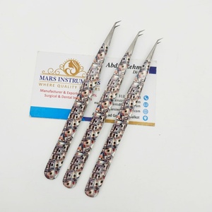 แหนบปลายไฟเบอร์ 45 องศา สำหรับต่อขนตา คุณภาพสูง ดีไซน์ใหม่ - Product Image 3