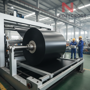 Bâche en polyéthylène enroulée, fournie par l'usine, pour l'exportation en vrac, la distribution et les applications de protection industrielle - Product Image 3