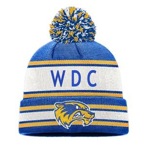 Bonnet en tricot unisexe personnalisé en laine et acrylique pour équipes et clubs de baseball, avec pompon, vente en gros - Product Image 5