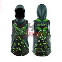 Seragam Flag Football 7v7 Harga Terjangkau Tanpa Lengan Bahan Polyester Printing Sublimasi Logo Nama Nomor Custom Ukuran Besar 7on7
