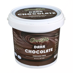 Wholesale Delicious <b>Sweet</b> HALAL Compound Chocolate OEM/ODM Bakery Using Biscuits Cookies Dark Chocolate Liquid Paste Cocoa 1KG - Product Image 1