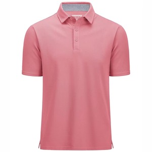 Camisa Personalizada para Hombre, Cómoda, de Color Sólido, Tejida, 100% Poliéster, Transpirable, de Secado Rápido, Manga Larga, Cuello Alto, Cierre de Botones - Product Image 6
