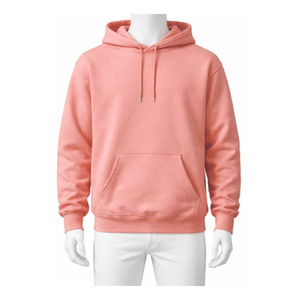 Sweat-shirt unisexe à capuche zippé en coton 100 % (340 GSM) pour l'hiver, coupe classique, tricoté, personnalisable sur le devant, pour homme, vente en gros - Product Image 1