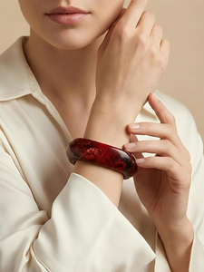 กำไลข้อมือเรซิ่นดีไซน์สวย งานแฮนด์เมด สไตล์นางฟ้า เครื่องประดับแฟชั่นสำหรับสาวๆ ผู้หญิง สินค้ามาใหม่ ของขวัญ ปรับแต่งได้ FAIZA CRAFT - Product Image 6
