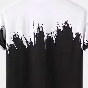 Camiseta Deportiva Blanca para Hombre, 100% Algodón, Sublimación Personalizada al por Mayor, Secado Rápido, Transpirable, para Gimnasio y Running - Product Image 3