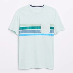 T-shirts unisexes blancs pour hommes de haute qualité 100% coton 280 g/m² Séchage rapide Respirant Écologique Promotionnel Impression personnalisée Col rond - Product Image 1