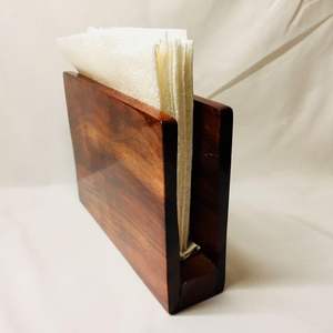 Trending Wooden <b>Napkin</b> <b>Holders</b> for Kitchen Office Restaurant & Cafes-Durable Eco-Friendly Party Dining Accessories - Product Image 2