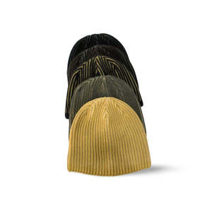 Gorro de punto cálido de invierno con logo personalizado al por mayor, unisex, de acrílico, con puño, estilo slouchy, gorro tipo beanie. - Product Image 2